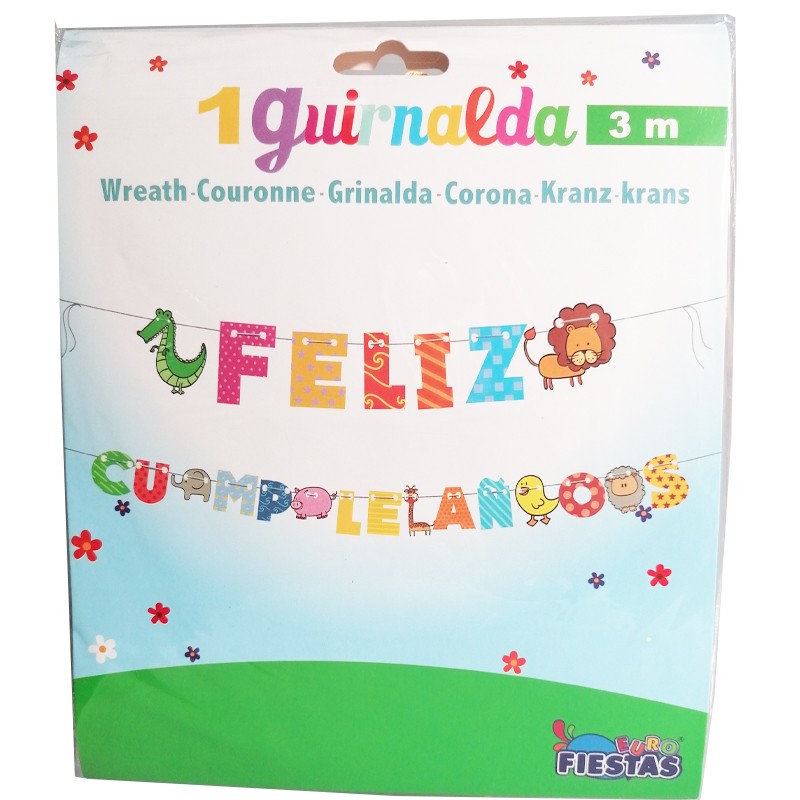 Guirlande joyeux anniversaire