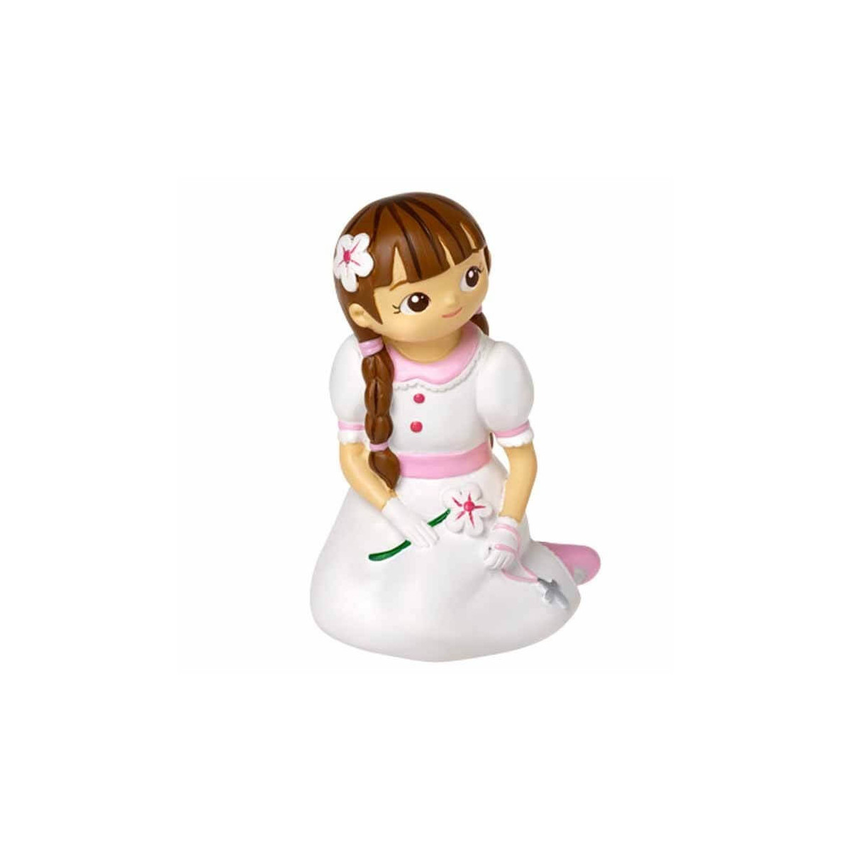 Figurine fille communion originale