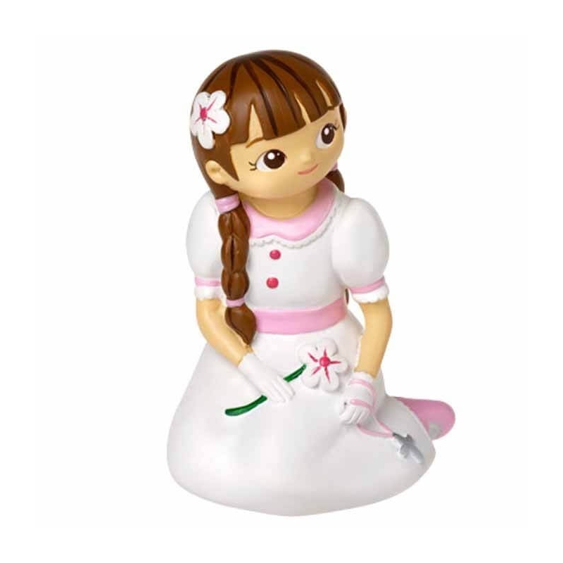 Figurine fille communion originale