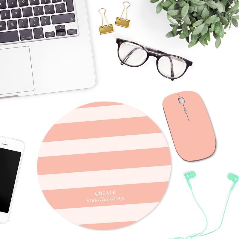 Souris sans fil Basics avec tapis de souris