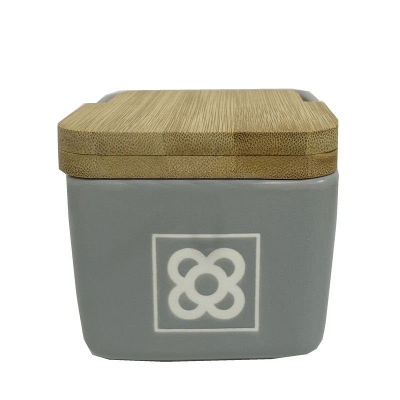 Salière couvercle bambou panot