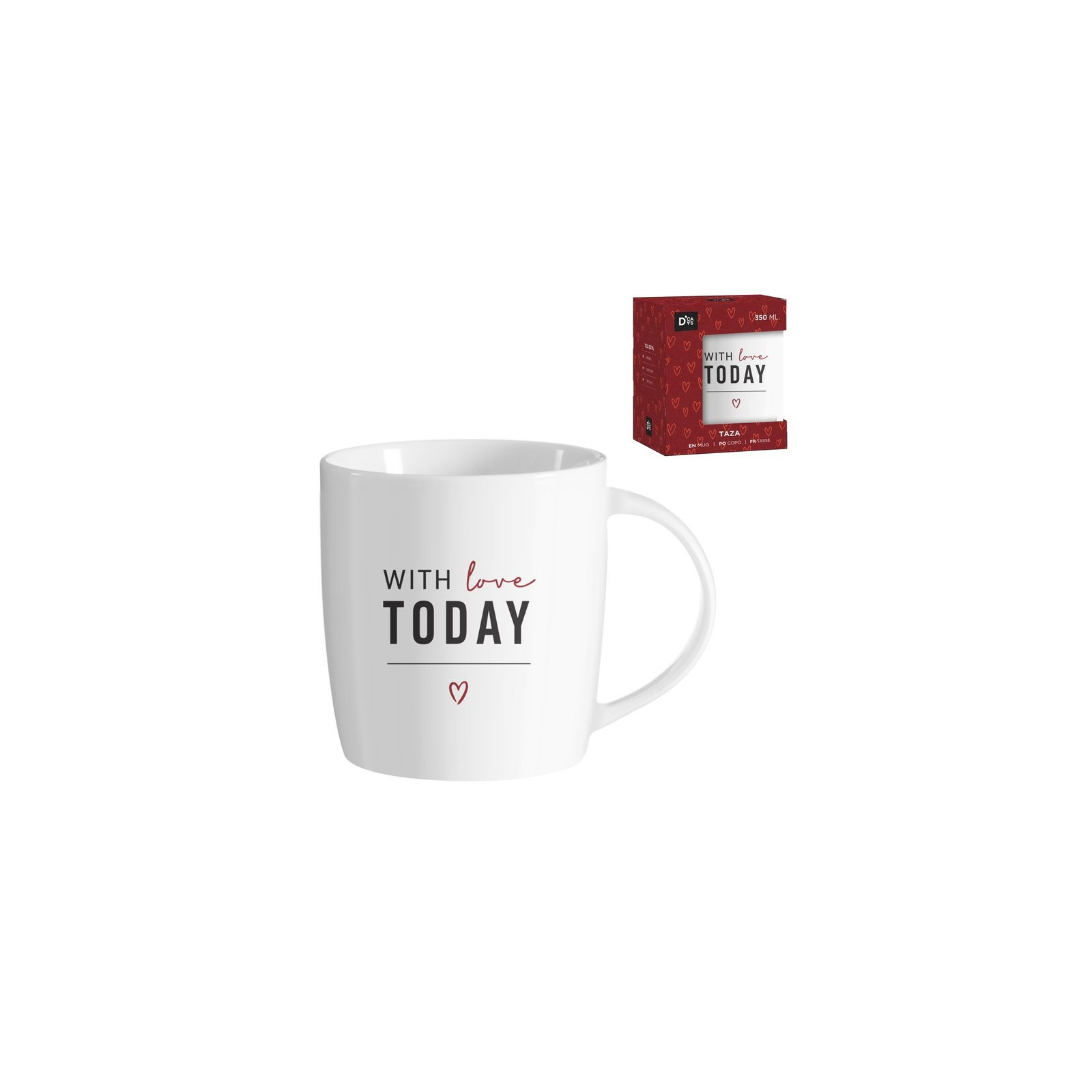 Tasse 350ml amour aujourd'hui