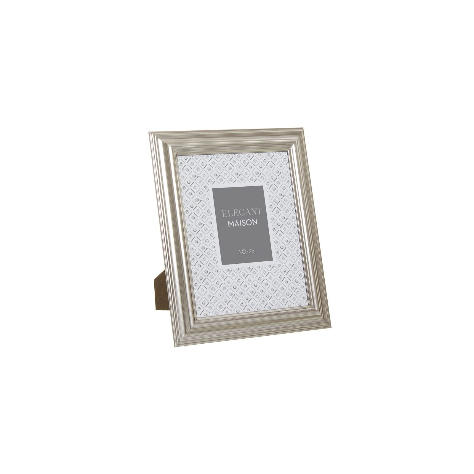 Cadre photo ps 20x25 argent maison