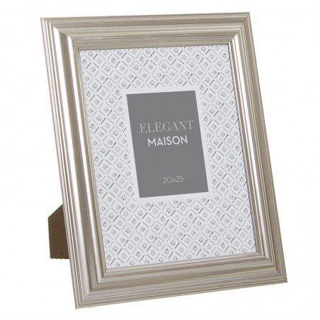 Cadre photo ps 20x25 argent maison