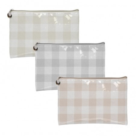 Trousse De Toilette Plate L Vichy 3c