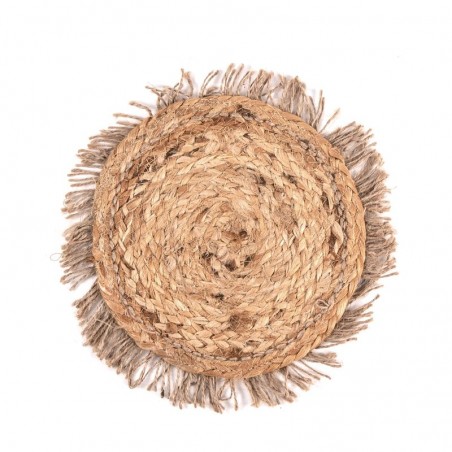 Décoration Murale 20cm Jute