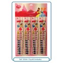 Autocollant princesse laser