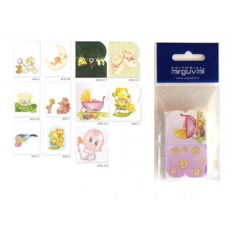 Blister 20 étiquettes bébé