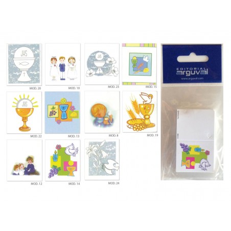 Blister 20 étiquettes Communion