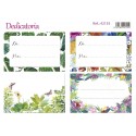 Carte + enveloppe dédicace