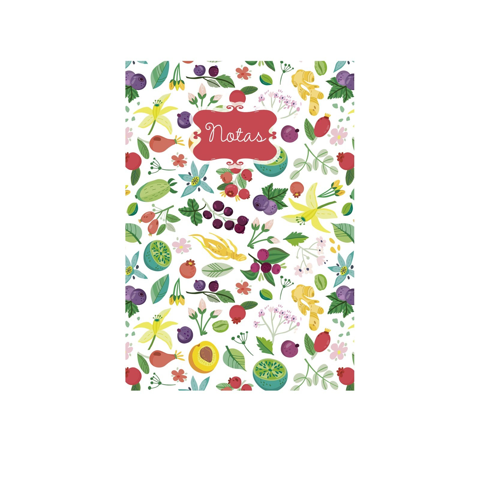 Carnet a6 fruits