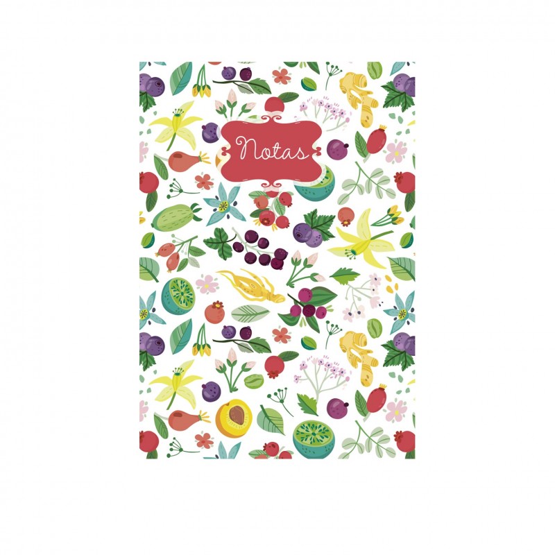 Carnet a6 fruits