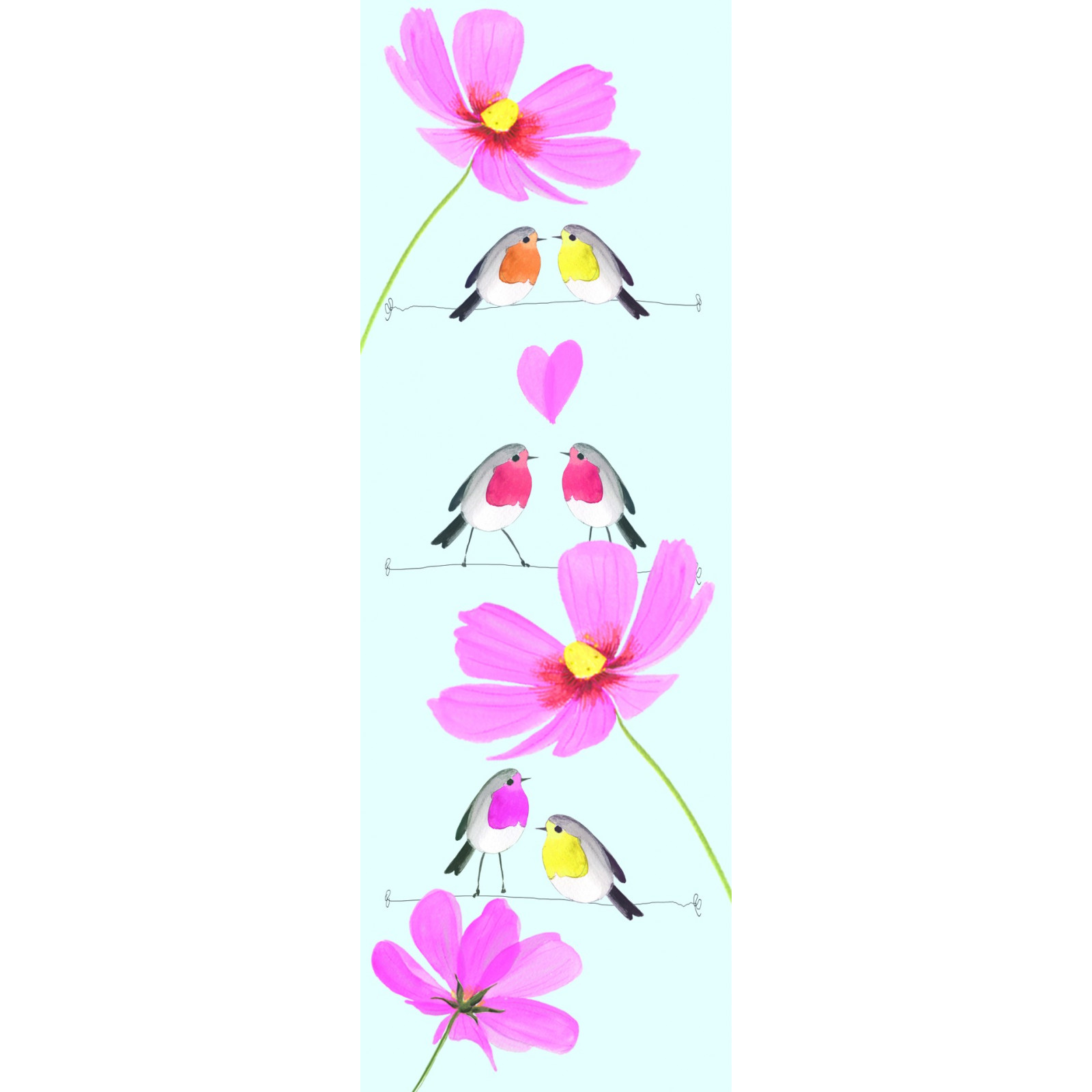 Marque-page turnowsky oiseaux