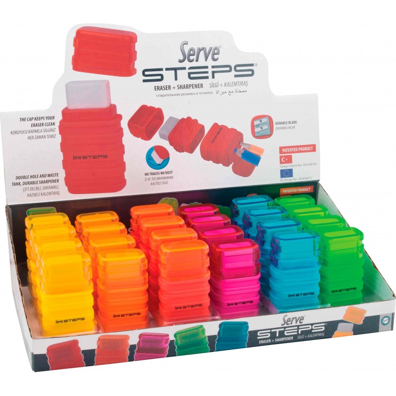 Gomme puzzle + taille crayon