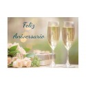 Mini carte joyeux anniversaire