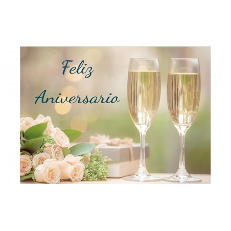 Mini carte joyeux anniversaire