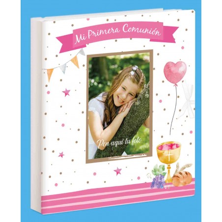 Livre Photo Communion Ballon Fille