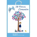 Sac moyen nœud communion garçon arbre