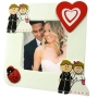Cadre photo de mariage