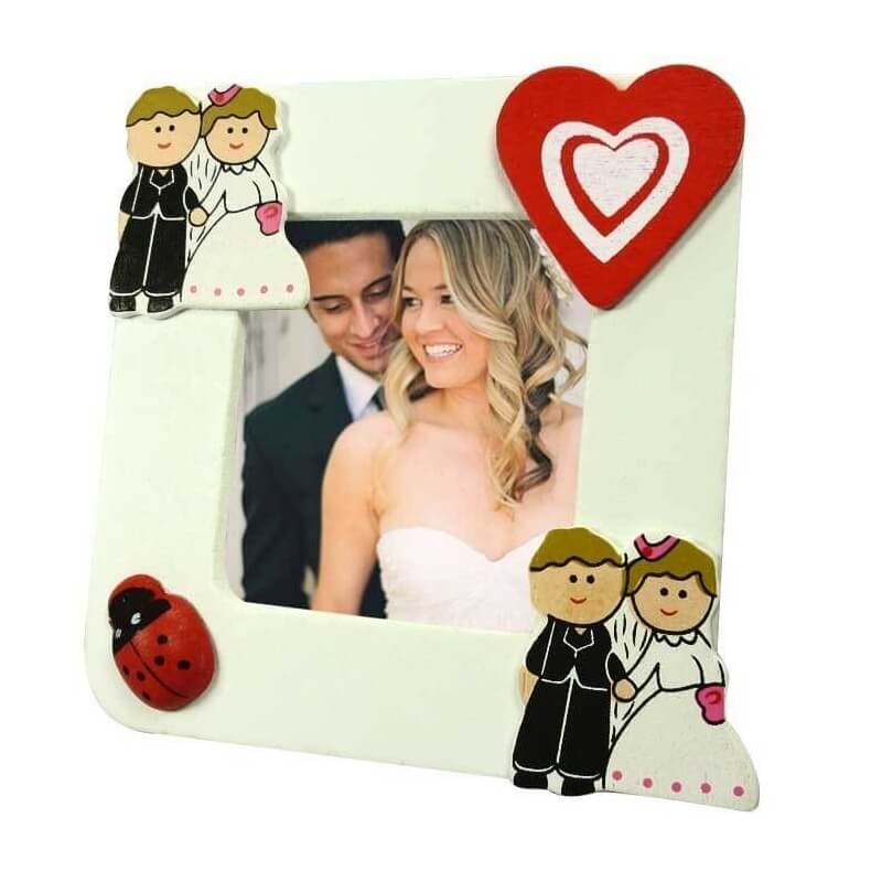 Cadre photo de mariage