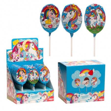 Poupée en chocolat licorne 30 g