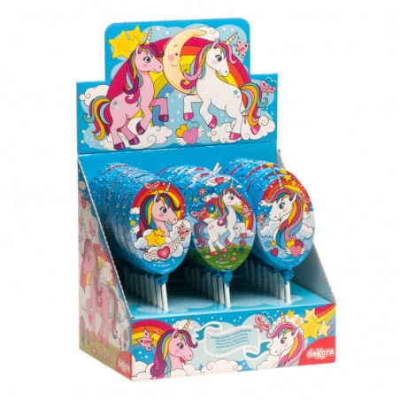 Poupée en chocolat licorne 30 g
