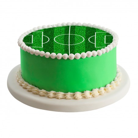 Disque comestible football cake 16cm zero azf