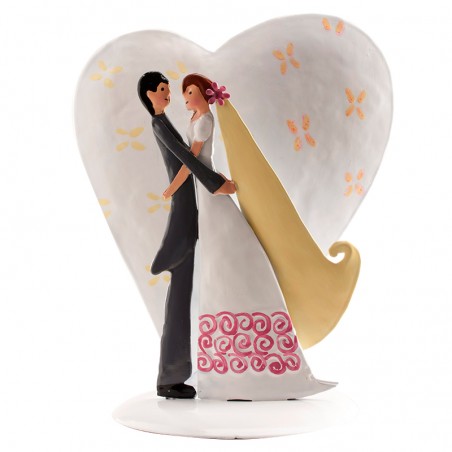 figurine mariage love  rouge