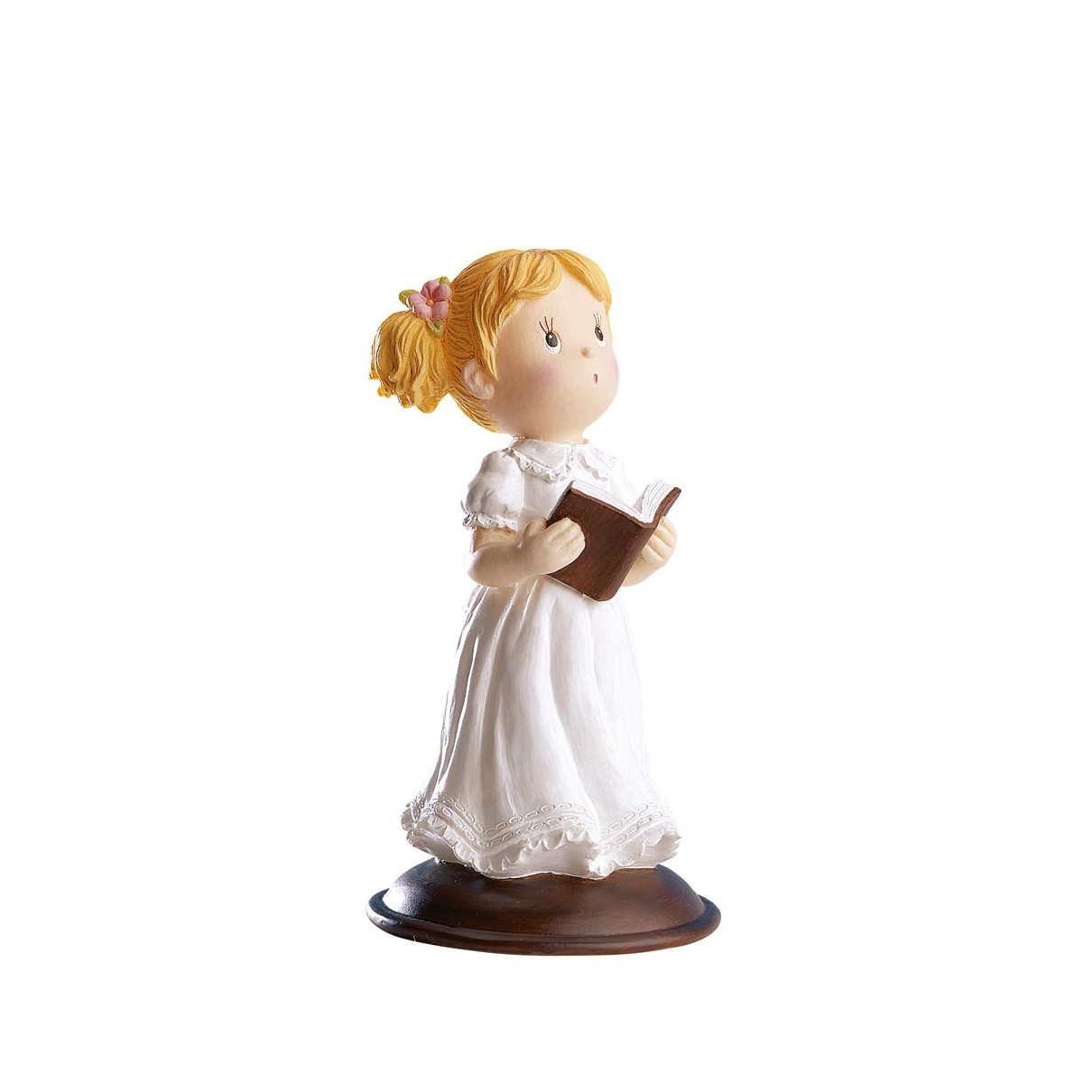 Fille communion avec bible 13 50cm