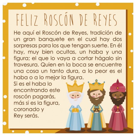 Carte roscon espagnole neuve