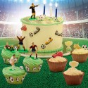 Blister 12 bougies anniversaire football