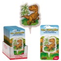 Bougie d'anniversaire dinosaure 2D