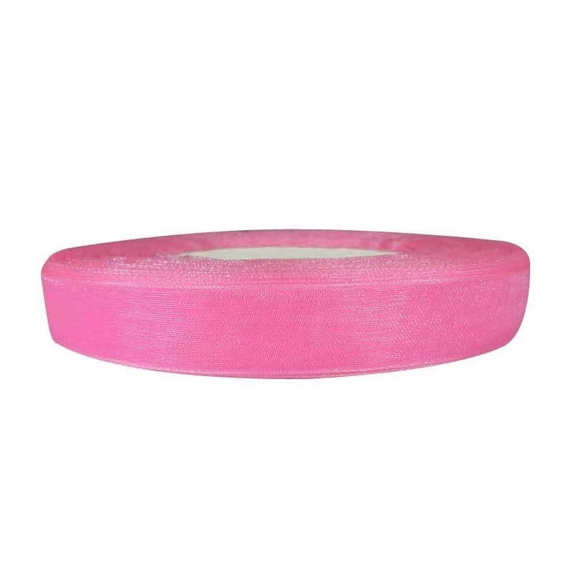 Ribbons en organza rose