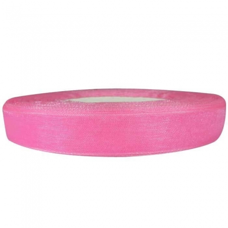 Ruban En Organza Rose