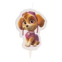 Bougie 2d Skye Pat' Patrouille 7 5cm