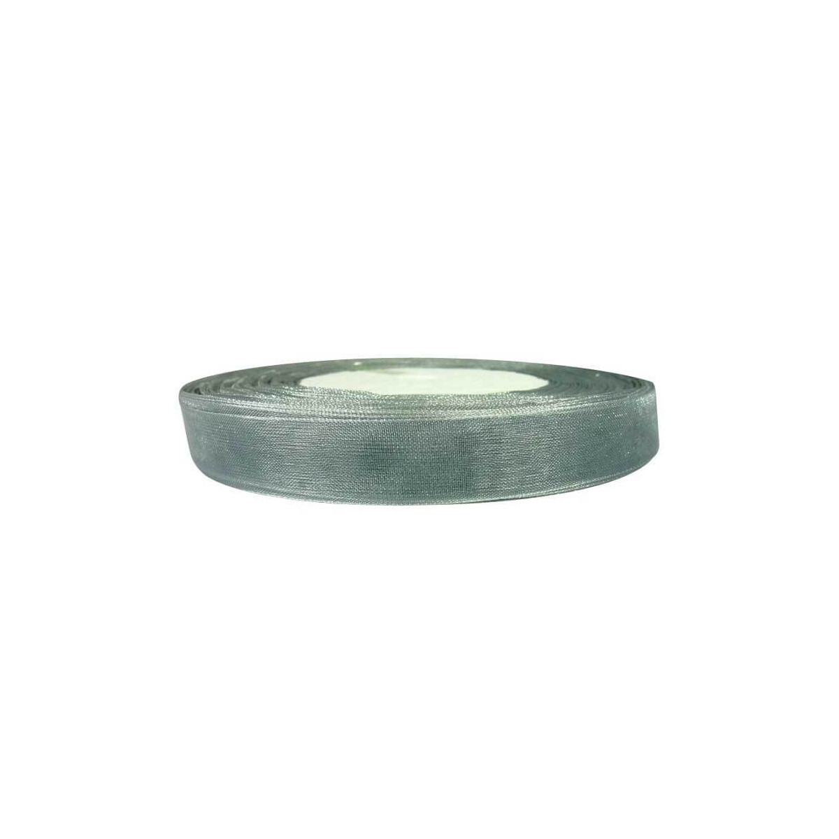 Cinta organza argent