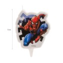 Bougie d'anniversaire Spiderman Décoration idéale pour les fêtes d'enfants