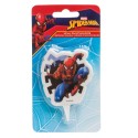 Bougie d'anniversaire Spiderman Décoration idéale pour les fêtes d'enfants