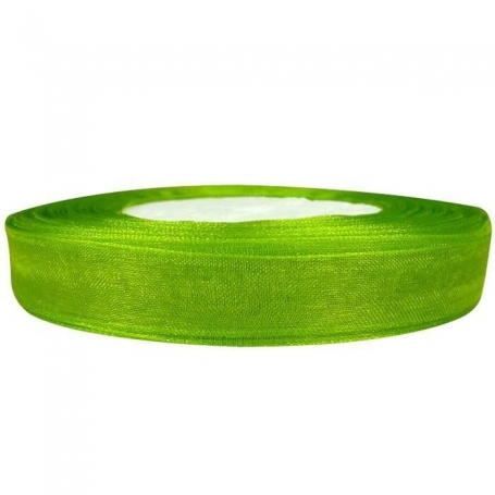 Ruban Organza Vert