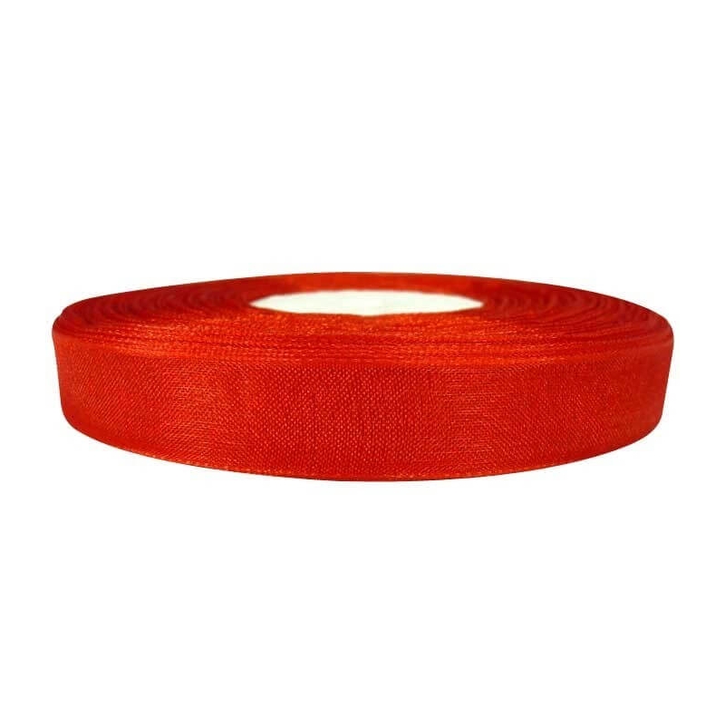 Ruban Organza Rouge Ruban Organza Rouge