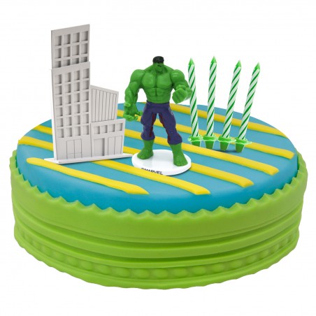 Kit pvc hulk pour décorer les gâteaux
