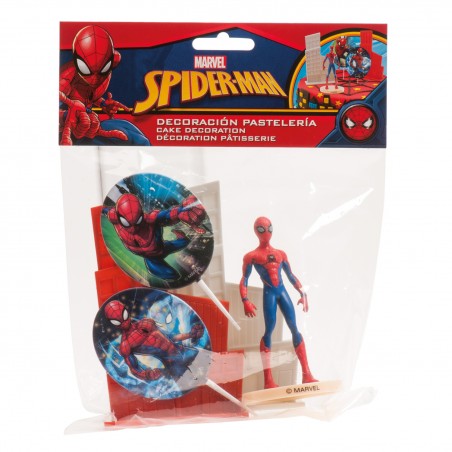 Kit de Décoration pour Gâteaux de Spider-Man Célébrez avec Votre Super-Héros Préféré