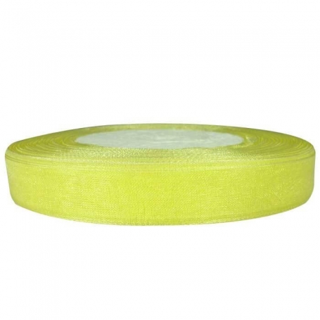 Ruban Organza Creme
