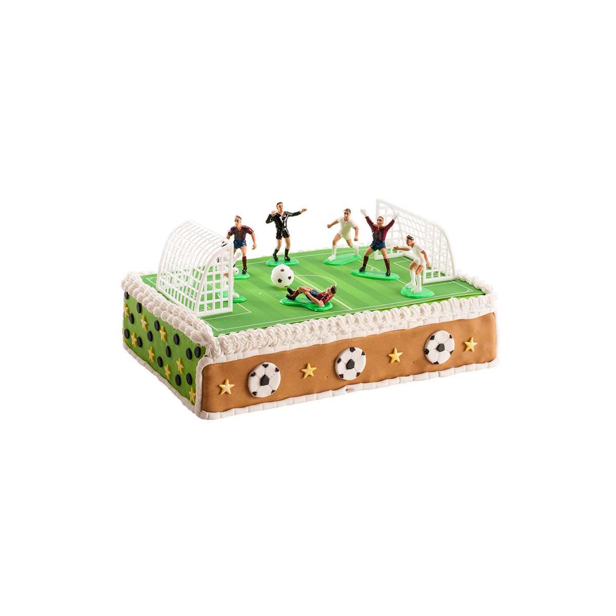 Set de Figurines de Football pour Gâteaux Match Complet dans votre Célébration