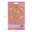 Cake topper calice communion 16,5x9,9cm