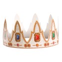Couronne pour Roscón de Reyes – Design Royal avec Gemmes