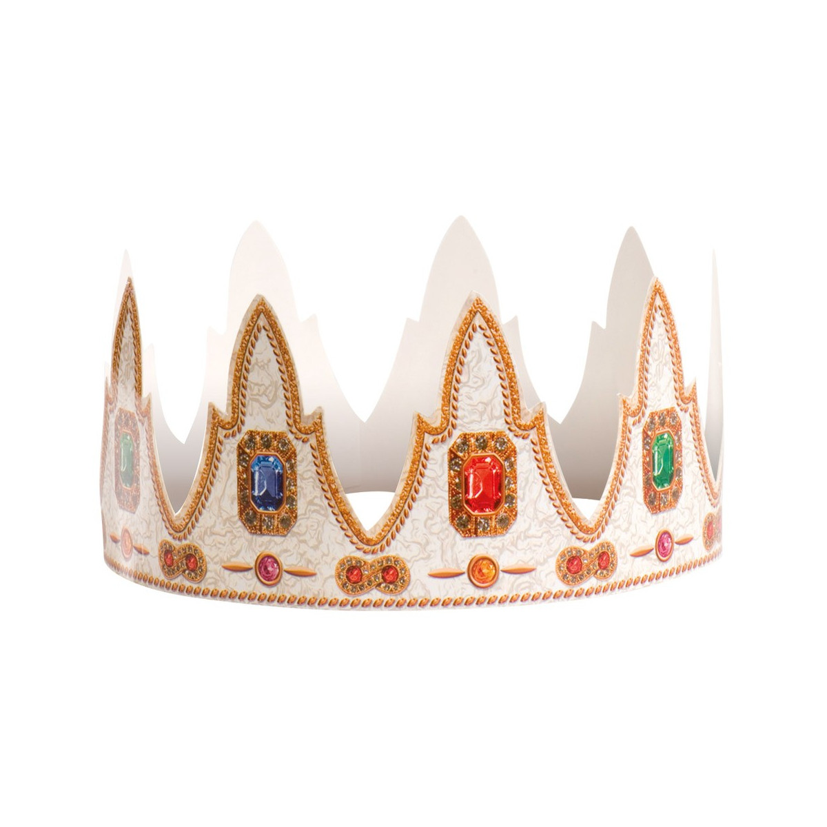Couronne pour Roscón de Reyes – Design Royal avec Gemmes