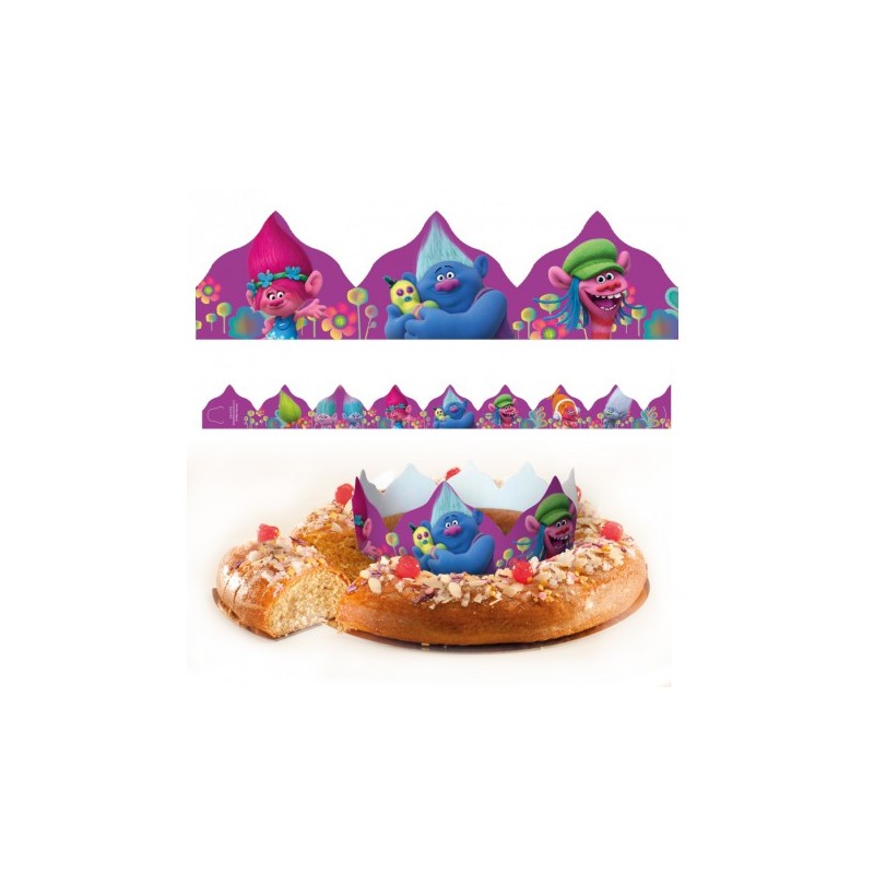 Couronne pour Roscón de Reyes des Trolls