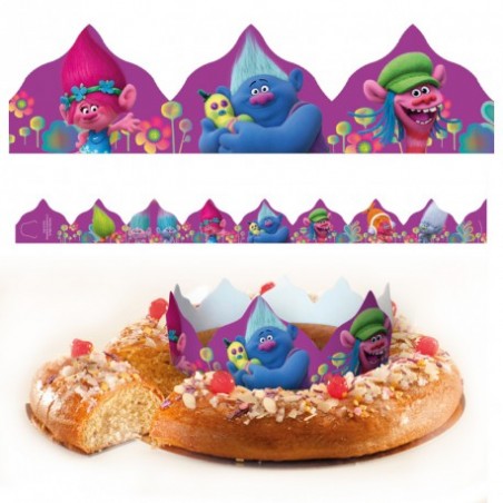 Couronne pour Roscón de Reyes des Trolls