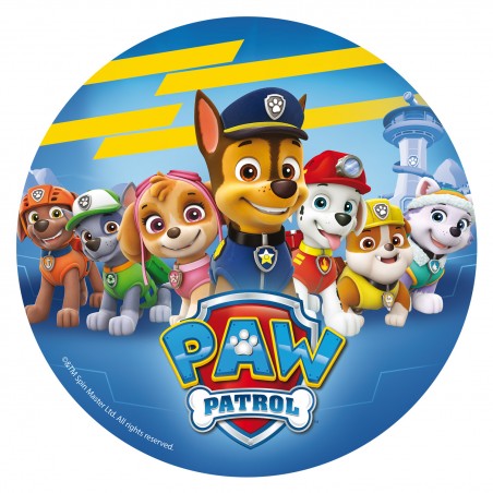 Disque Azyme Paw Patrol 20cm